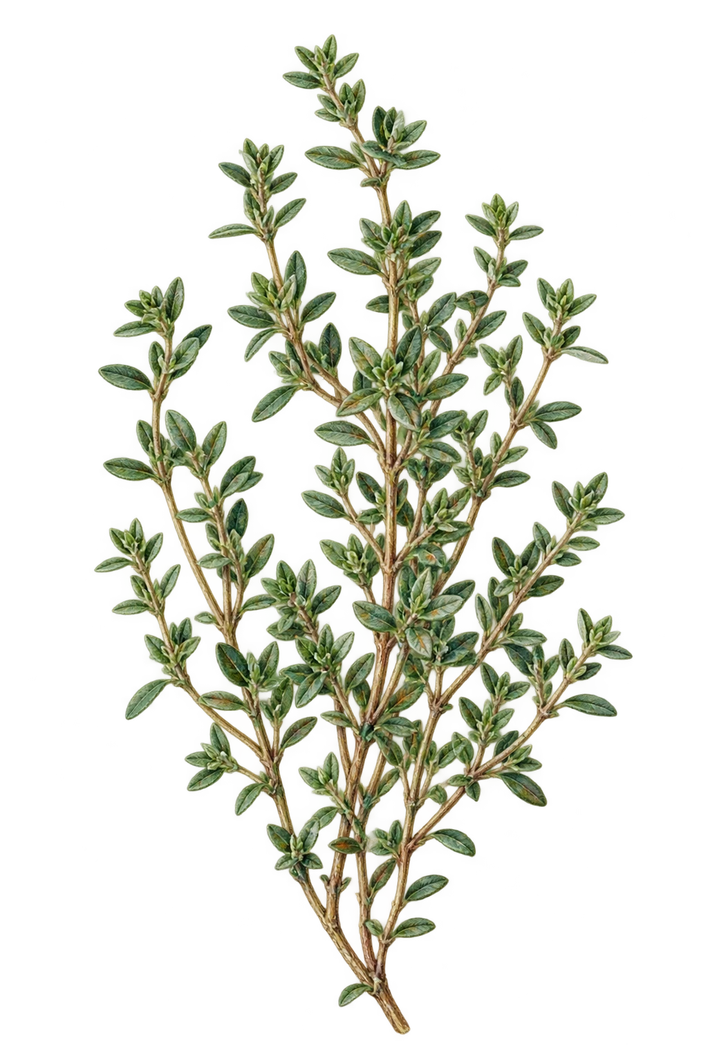 Botanical illustration of thyme
